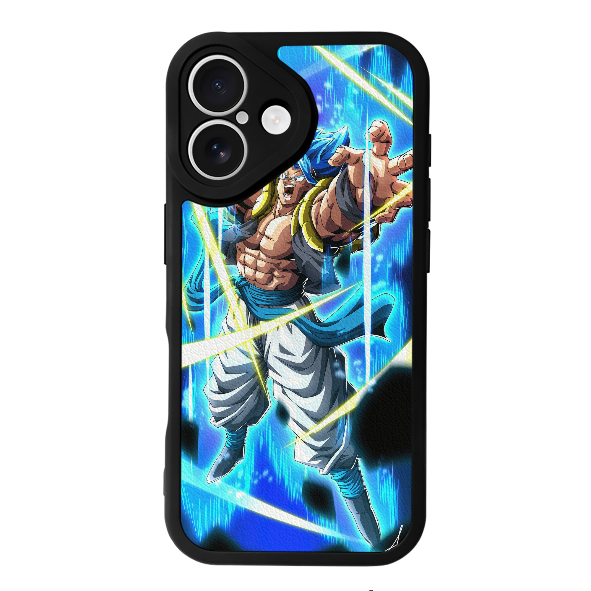 （画像用） ドラゴンボール DRAGON BALL 【iPhone 16シリーズ対応】シリコンスマホケース（レザー調） 材質：シリコン